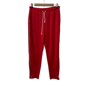 American Eagle Athletic Tracker Jogger Pants Side Zipper Ankle Pockets Women M